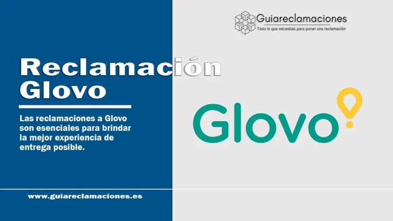 Glovo reclamaciones