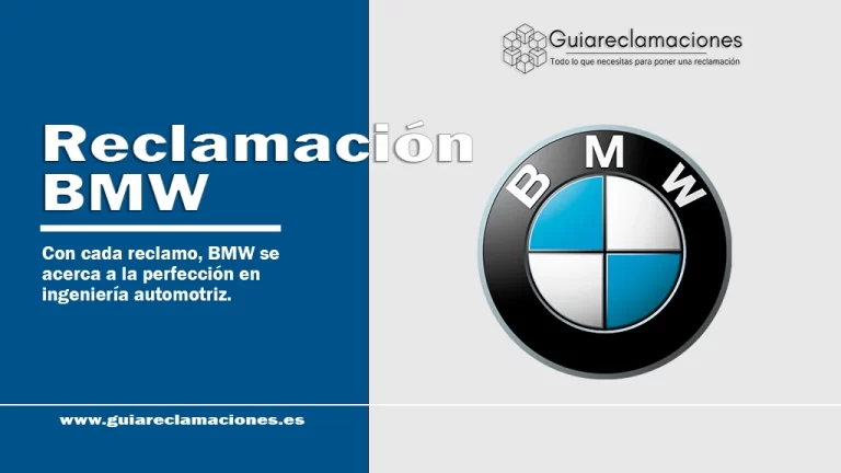 BMW España reclamaciones