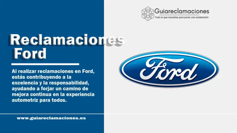 Reclamaciones Ford