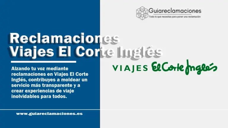 Reclamaciones Viajes El Corte Inglés