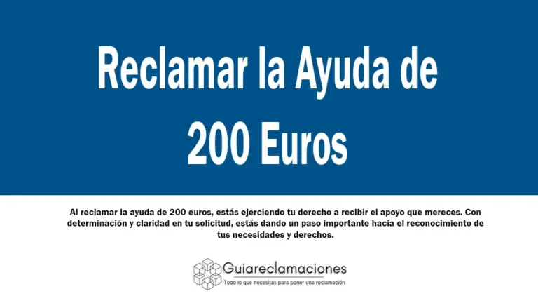 Guía Completa para Reclamar la Ayuda de 200 Euros en España